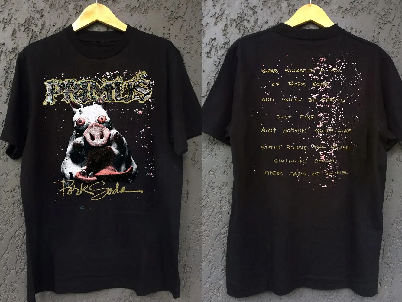 1993 Primus Maiale Soda T-Shirt Primus Maiale Soda Shirt