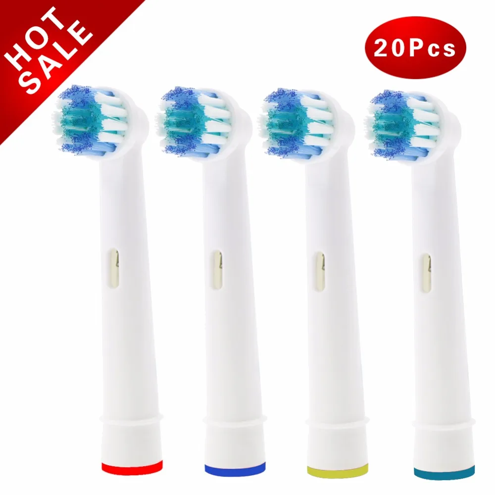 Testine Per Spazzolino Elettrico Oral-B Fit Advance Power/Pro Health/Triumph/3D Excel/Vitality Precision Clean