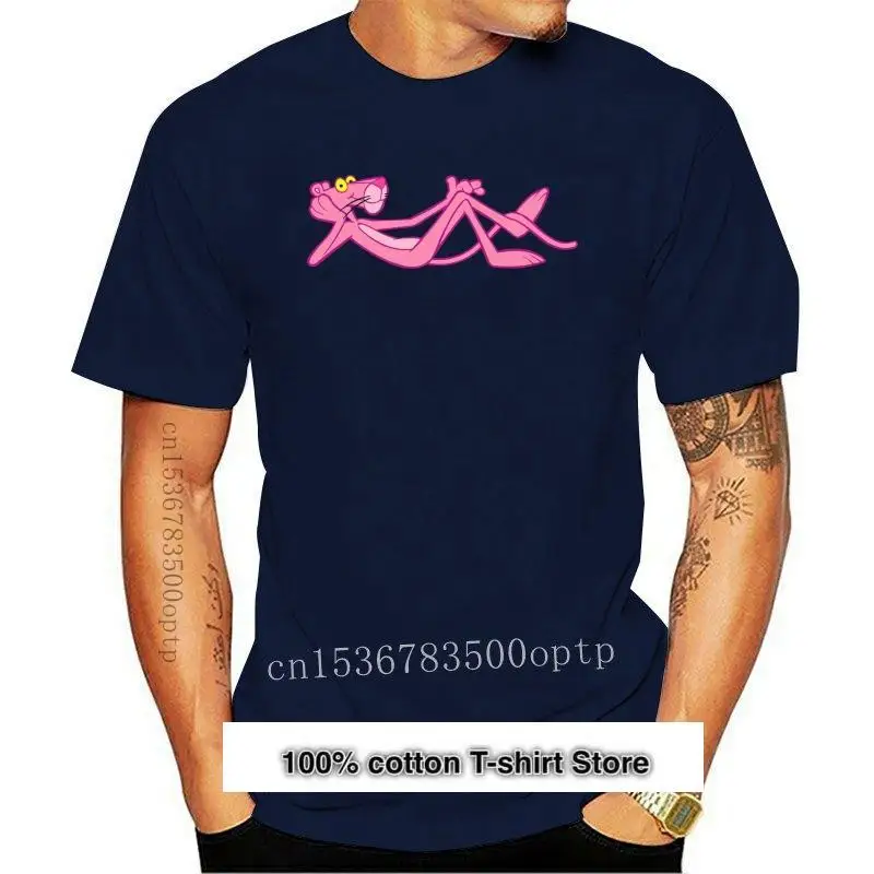 Nueva Camiseta Negra De Pantera Rosa In Alta Calidad!