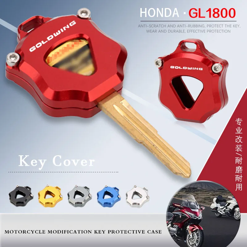 Moto Cnc Key Cover Case Shell Keys Protection Per Honda Goldwing 1500 Gold Wing 1800 Gl1800 Gl1500