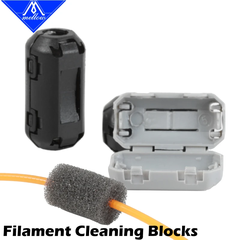 Parti Della Stampante 3D Morbide 1.75 Filtri A Filamento Blocchi Più Puliti Resistenti Alla Fiamma Per Ugello  V6 Cr10 Ender3 Anet A6 A8 Prusa I3