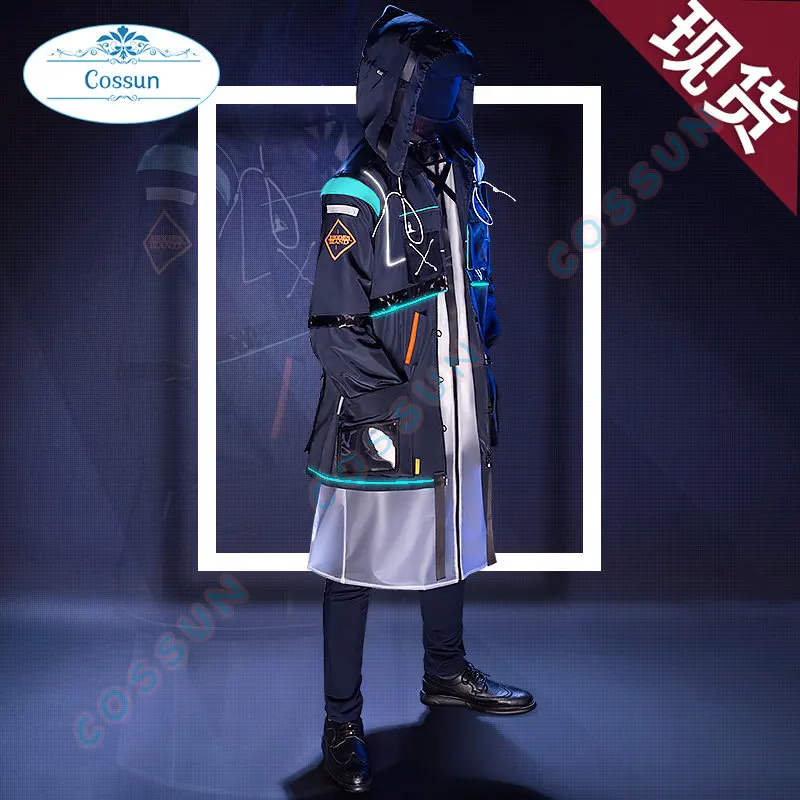 Doctor Cosplay Game Arknights Rhodes Island Costume Cosplay Set Completo Costume Di Halloween Arknights Doctor Backpack
