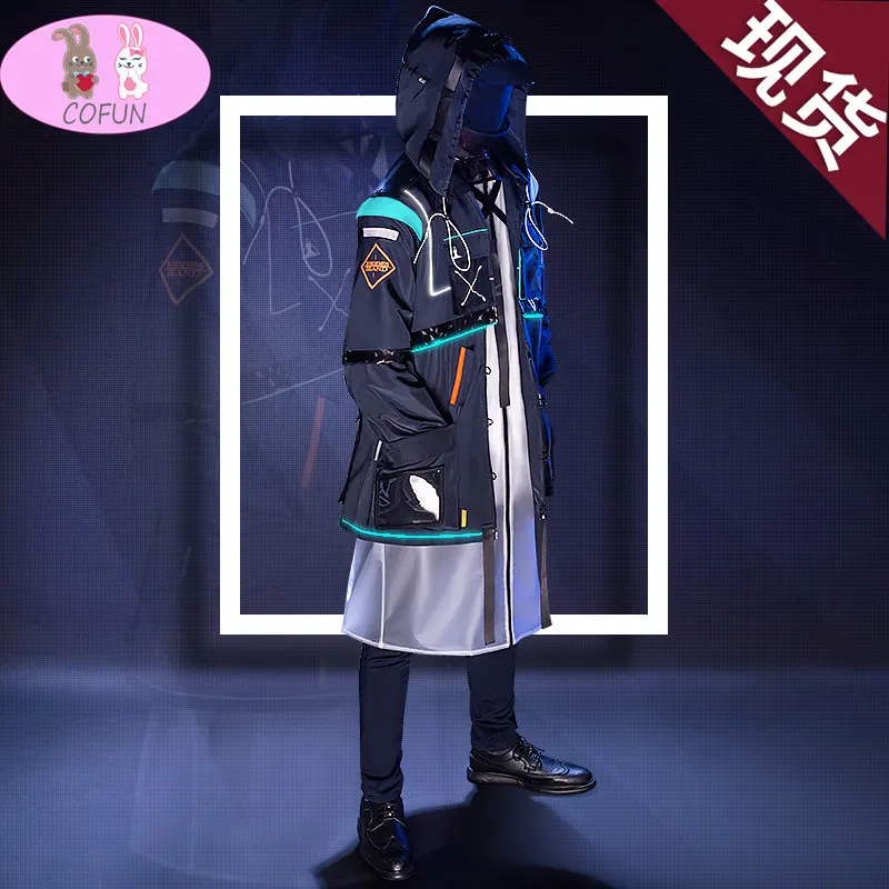 Doctor Cosplay Game Arknights Rhodes Island Costume Cosplay Set Completo Costume Di Halloween Arknights Doctor Backpack