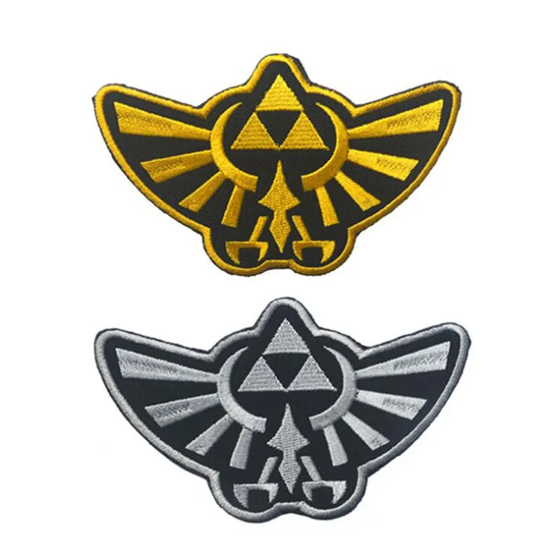 Adesivi Ricamati Zelda Legends Ali Bracciali Emblema Reale Logo Distintivo Militare Tattico Vestiti Tessuto
