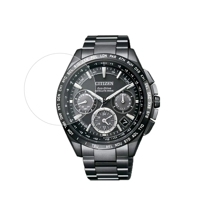 Pellicola Salvaschermo In Vetro Temperato Hd Da 5 Pezzi Per Citizen Watch 80Xx Protezione Antigraffio Per Smartwatch Citizen 80Xx