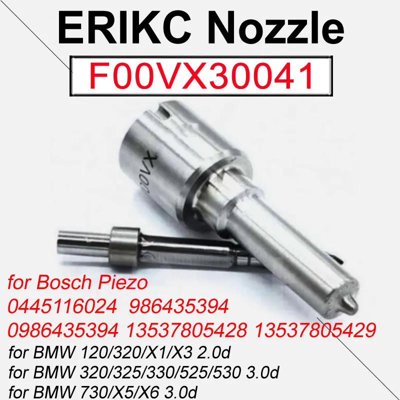 Muslimcommon Rail Ugello Iniettore Carburante Foovx30041 Per Bosch Piezo 0445116024 986435394 0986435394 13537805428 13537805429