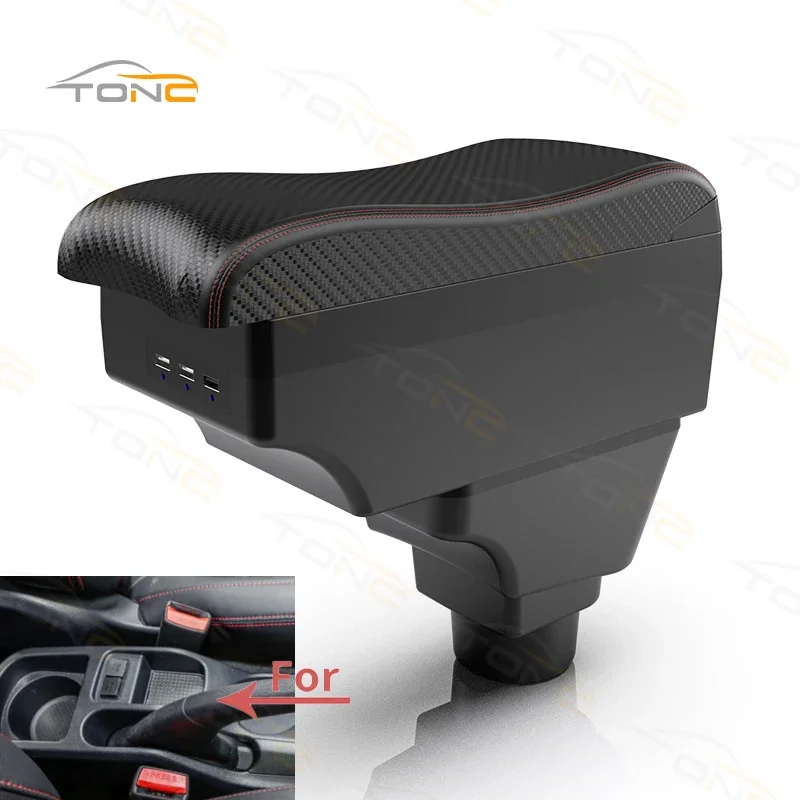 Per Proton Persona Bracciolo Per Proton Persona Car Center Console Storage Box Usb Multifunzionale Parti Interne Dell'Auto