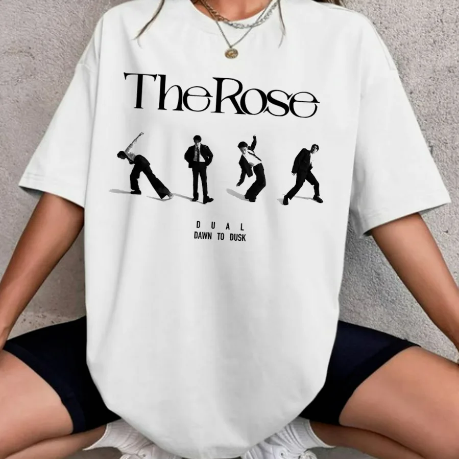 Nuovo Elenco Della Maglietta Con Doppio Album Rosa, Camicia Da Alba Al Tramonto Tour 2023, La Camicia Rosa Kpop