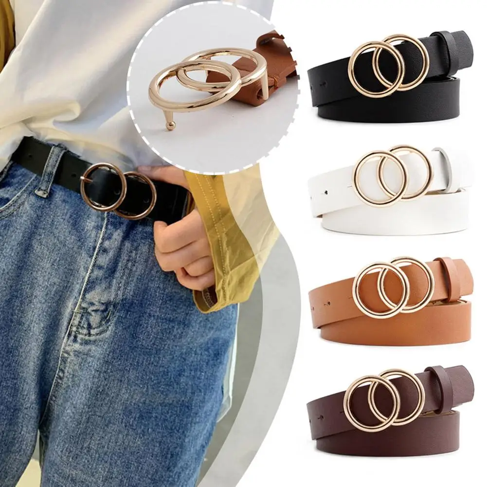 Cinture Doppie Per Le Donne Cintura In Vita Moda Per Ragazze Cintura In Metallo Con Perno A Cuore In Metallo Jeans Per Il Tempo Libero Cintura Selvagg