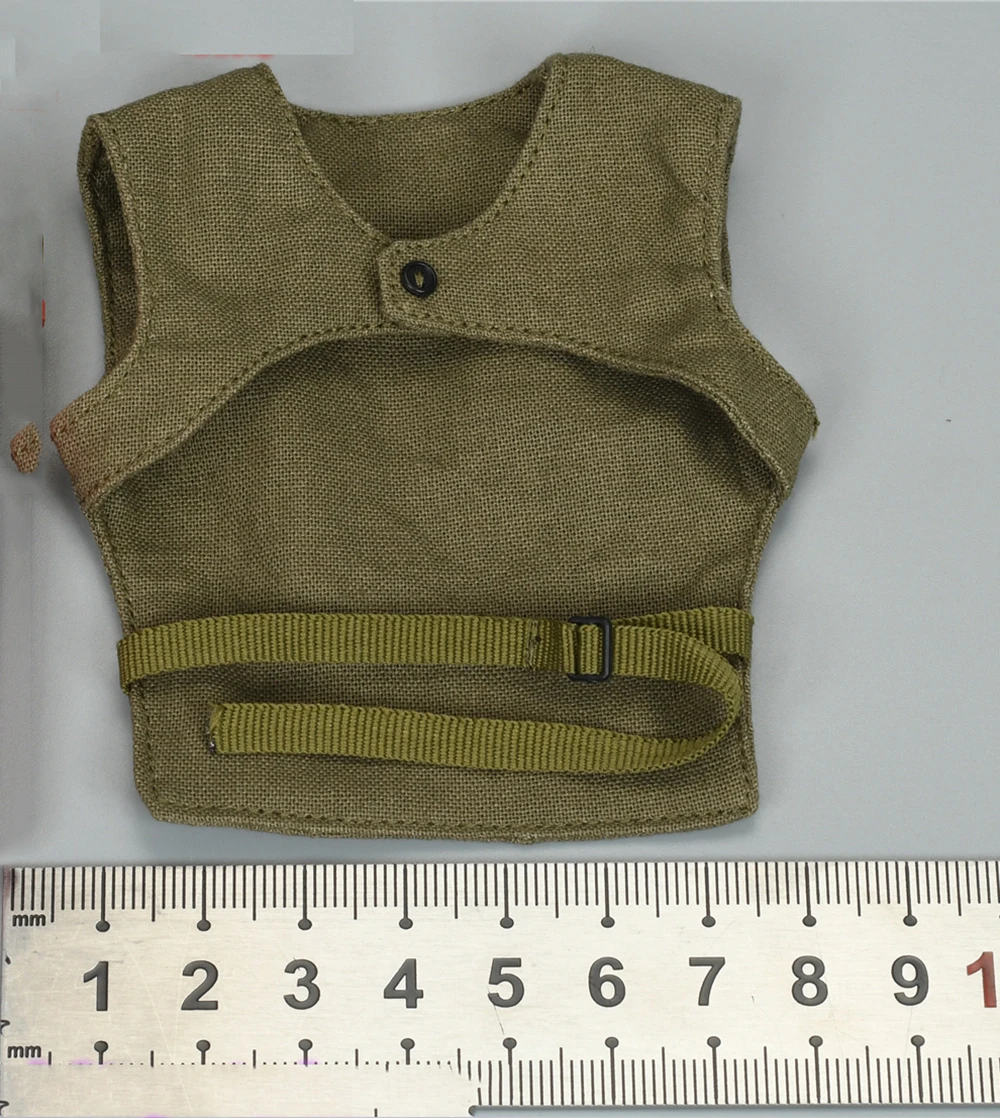 Scala 1/6Th Flagset 73037 The Asia Volunteers Army Soldier Battle War Army Green Shirt Vest Model For 12Inch Body Da Collezione