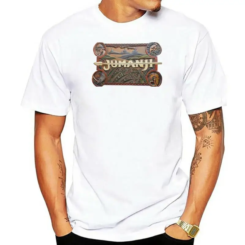 Jumanji Classic Logo Offielles Herren T Shirt