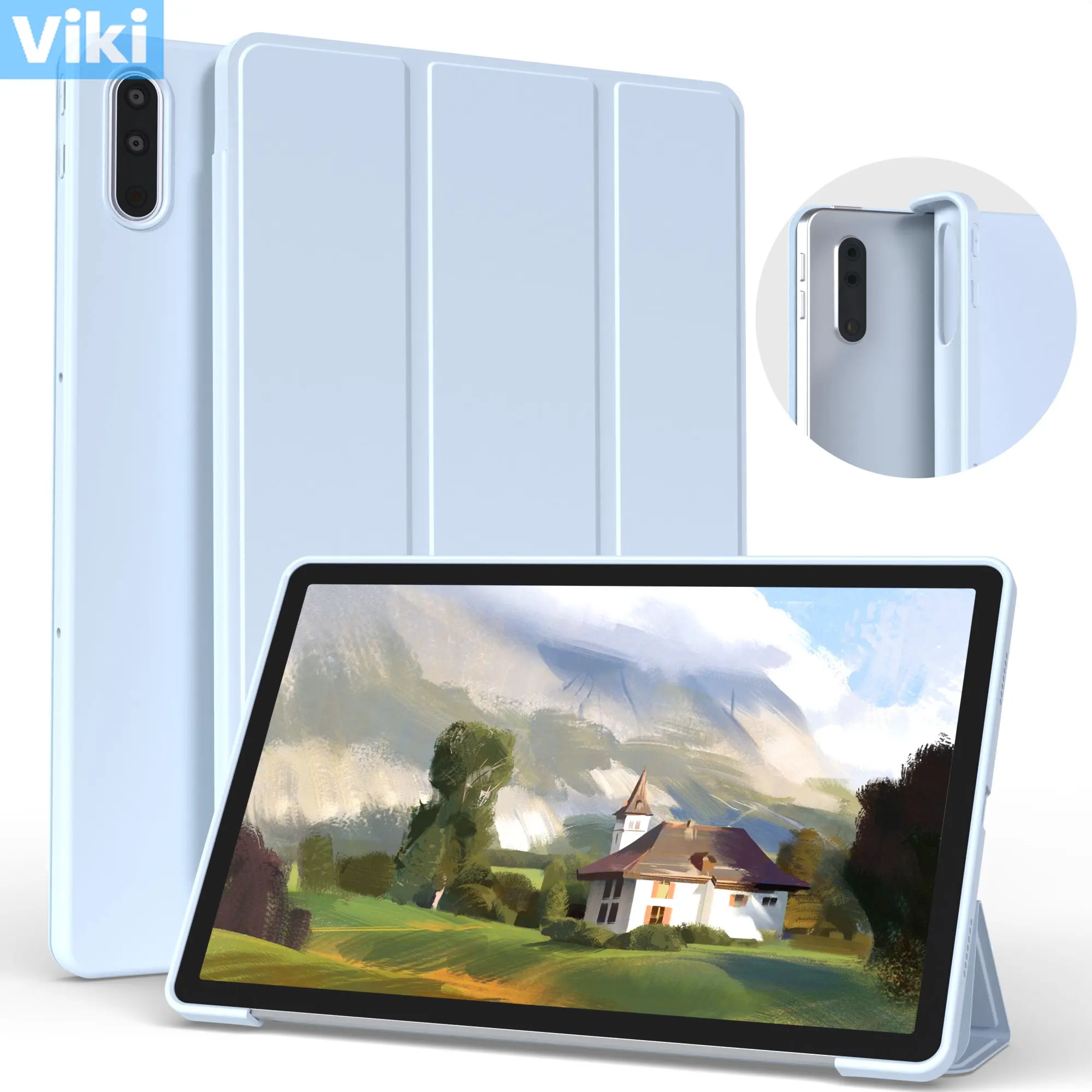 Per Lenovo Tab P11 Pro Case Lenovo Tab P11 Plus Cover Tb-J606 J616 Supporto Magnetico Tri-Fold Funda Tab P11 Pro J706F 11.2 10.6