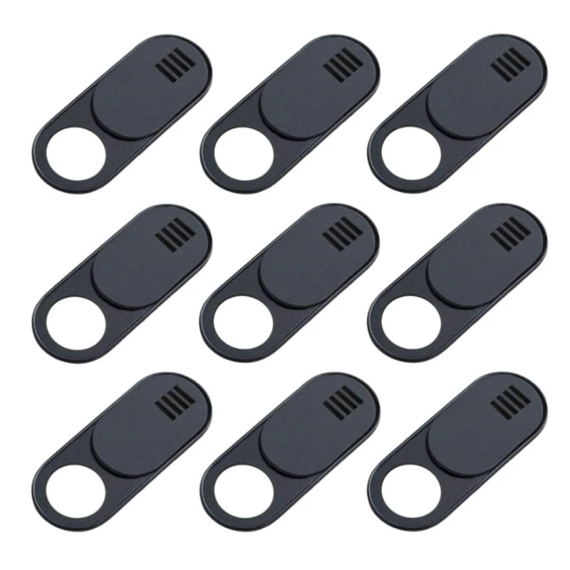 9 Pz Webcam Cover Slide, Ultra Sottile Foro Rotondo Copertura Della Fotocamera Del Computer Portatile Slide Blocker Per Computer Pro Imac Pc