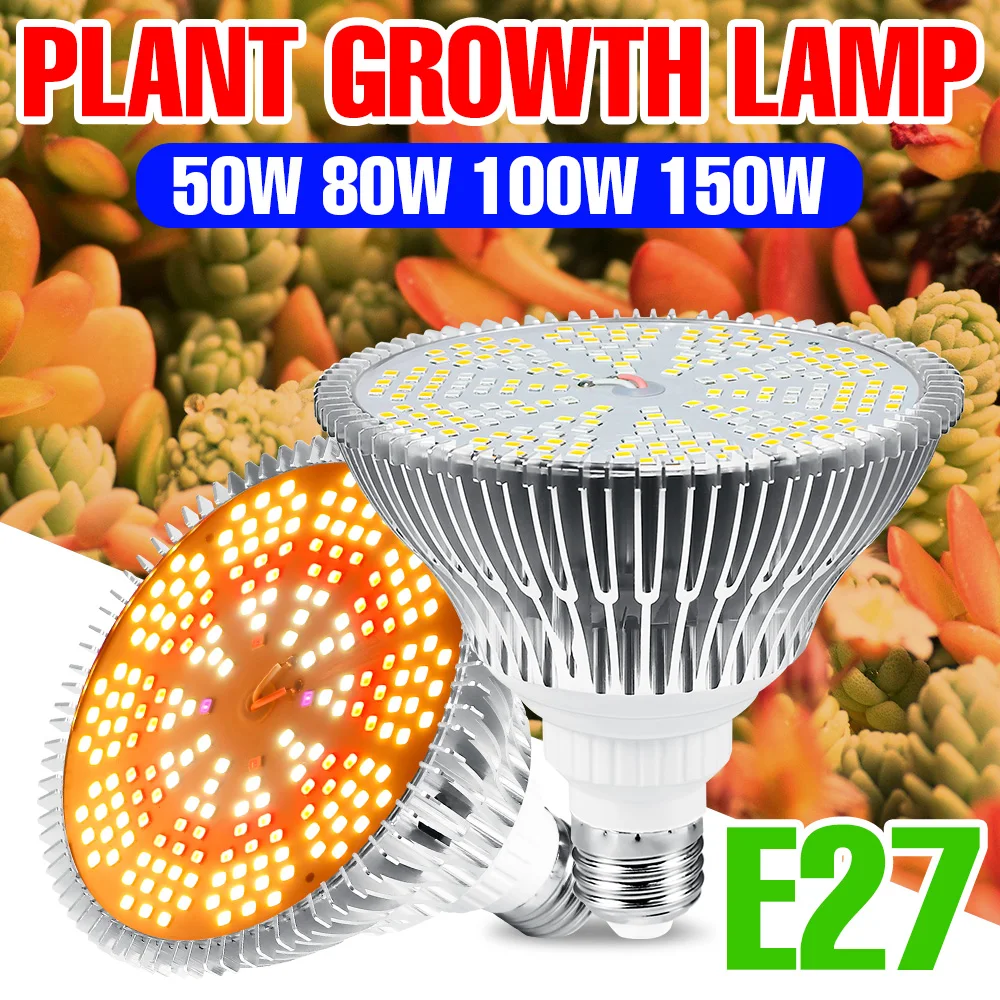 Full Spectrum Led Grow Light Bulb E27 Phytolamp Uv Plant Light Per Piantine Serra Tenda Semi Flower Grow Box Phyto Lamp