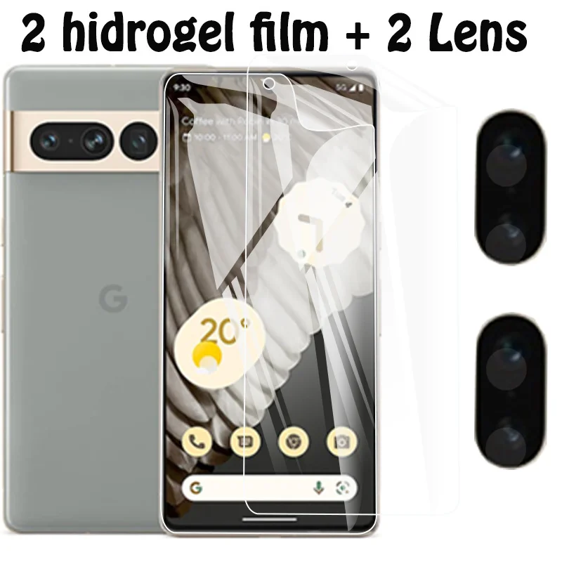 Pellicola Idrogel Per Google Pixel 7 Pellicola Google Pixel 7 Pro Vetro Morbido Pixel 6Pro 6A Protector Pixel-6 Idrogel Per Fotocamera Google Pixel 7 