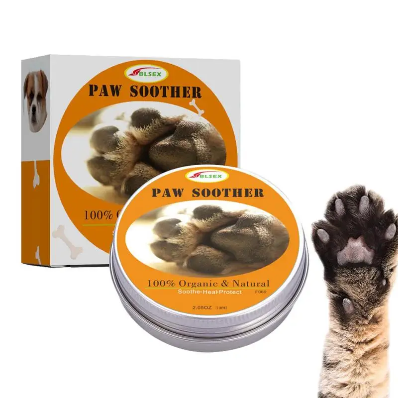 30G Pet Paw Balm Natural Skin Healing Balm Paw Soother Crema Idratante Per Riparare La Pelle Secca E Screpolata Dog Cat Skin Care