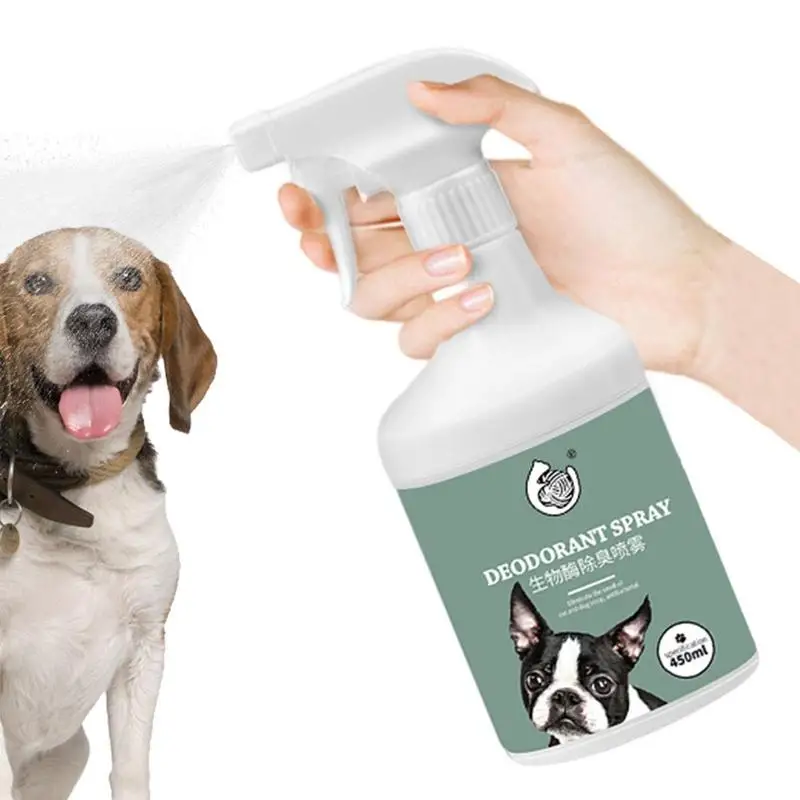 450Ml Deodorante Per Cani Naturale Spray Fragranza Duratura Profumo Gatti Deodorante Per Urina Per Bagno Cucina Tessuto E Armadio