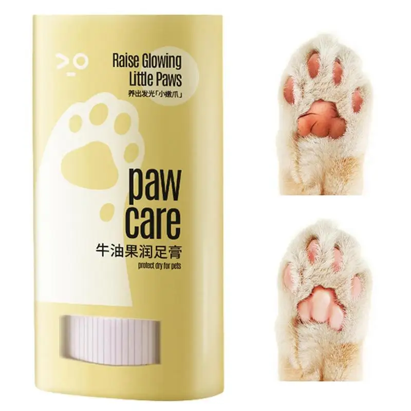 Paw Balm Dog Paw Wax For Dry Paws 15G Natural Moisturizing Paw Balm Protection For Dog Foot Pads Crea Una Barriera Invisibile
