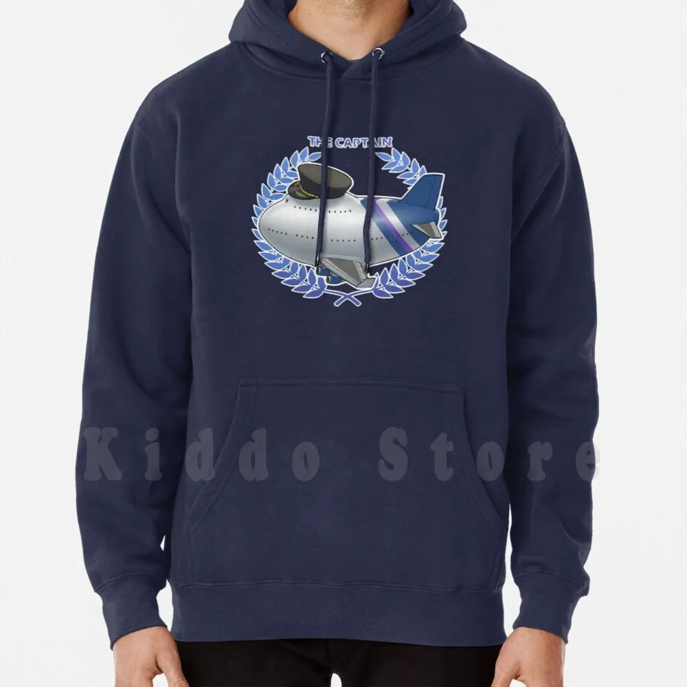 The Captain Hoodies Manica Lunga Boeing 747 Captain