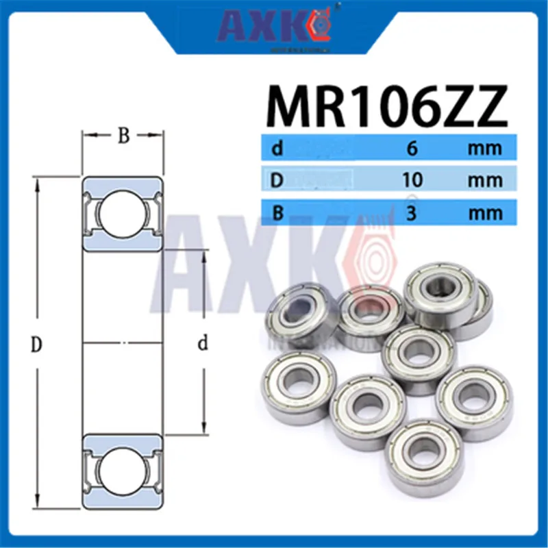 Cuscinetti 685Zz 695Zz 605Zz 625Zz 635Zz Mr106Zz Mr126Zz 686Zz 696Zz R1660Zz 606Zz 626Zz 636Zz Rolamentos
