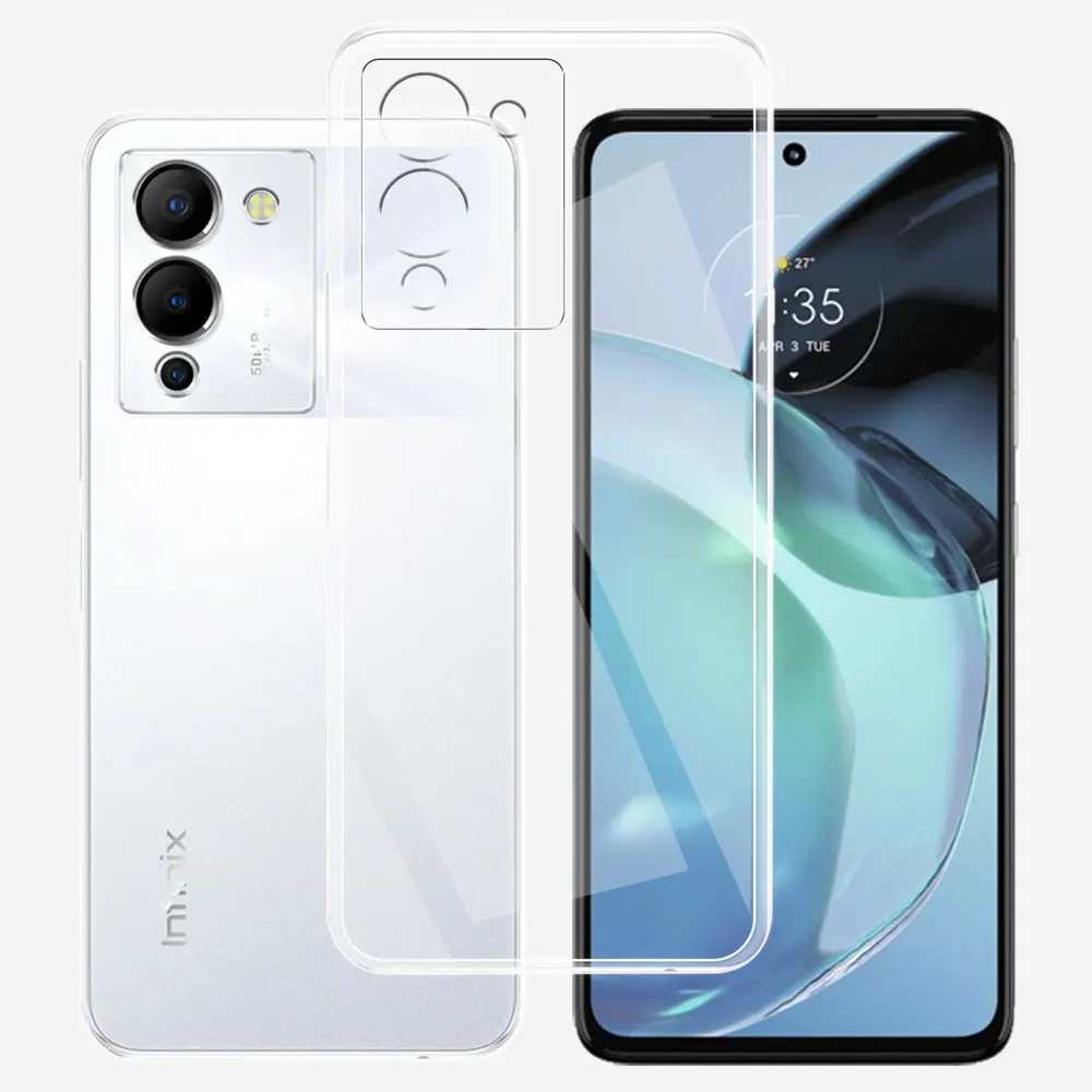 Per Infinix Note 12 5G Custodia Morbida In Silicone Trasparente Per Infinix Note 12 Pro 5G Funda Per Infinix Note 12 5G Coque Trasparente