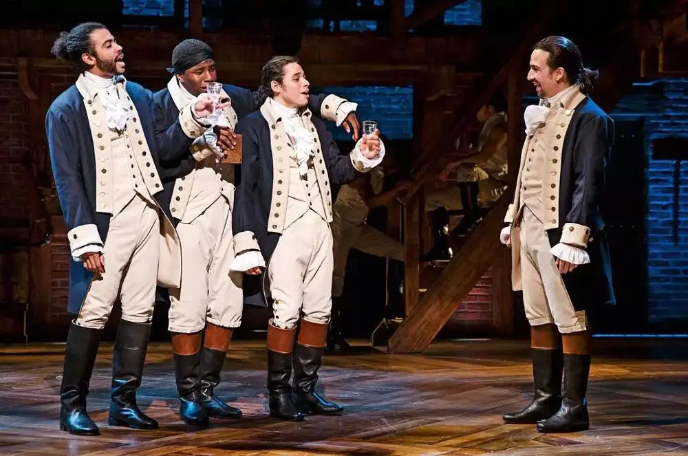 Cosplaydiy Musical Hamilton Performance Cosplay Costume Outfit Washington Mens Military Suit Costume Mulligan Costume Suit L320