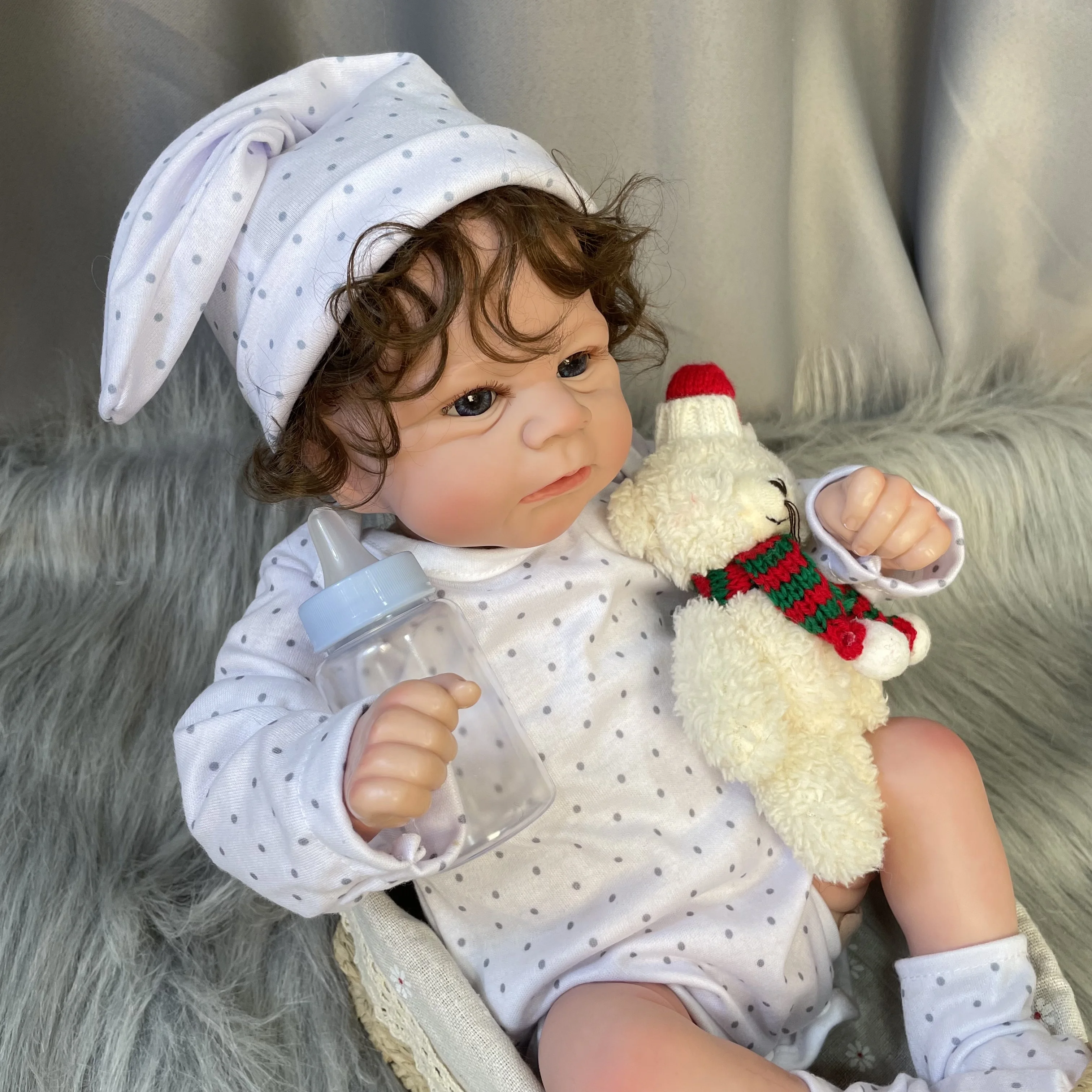 18 Pollici Bebe Reborn Dolls Elijah Reborn Toddler Realistico Baby Alive Realistiche Bambole Appena Nate Bambola Reale Bambole Per Bambini Giocattolo 