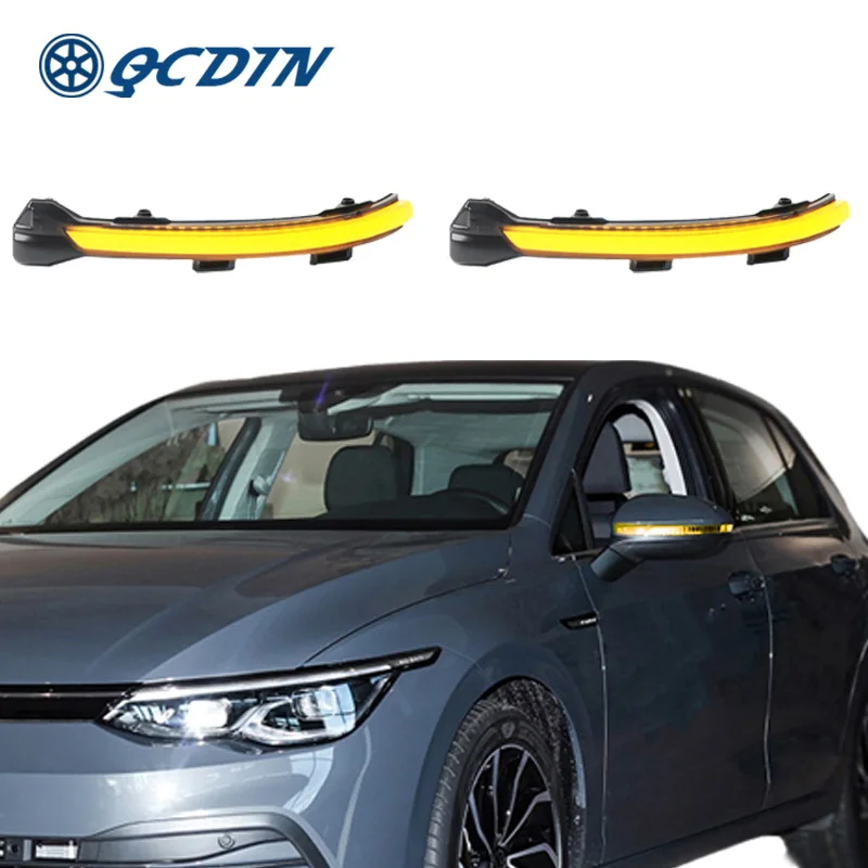 Qcdin Per E-Golf Golf 7 Variant Side Marker Indicatore Di Direzione Per Vw Golf 7 Limousine Golf Sportsvan 2014 Touran 2 2016