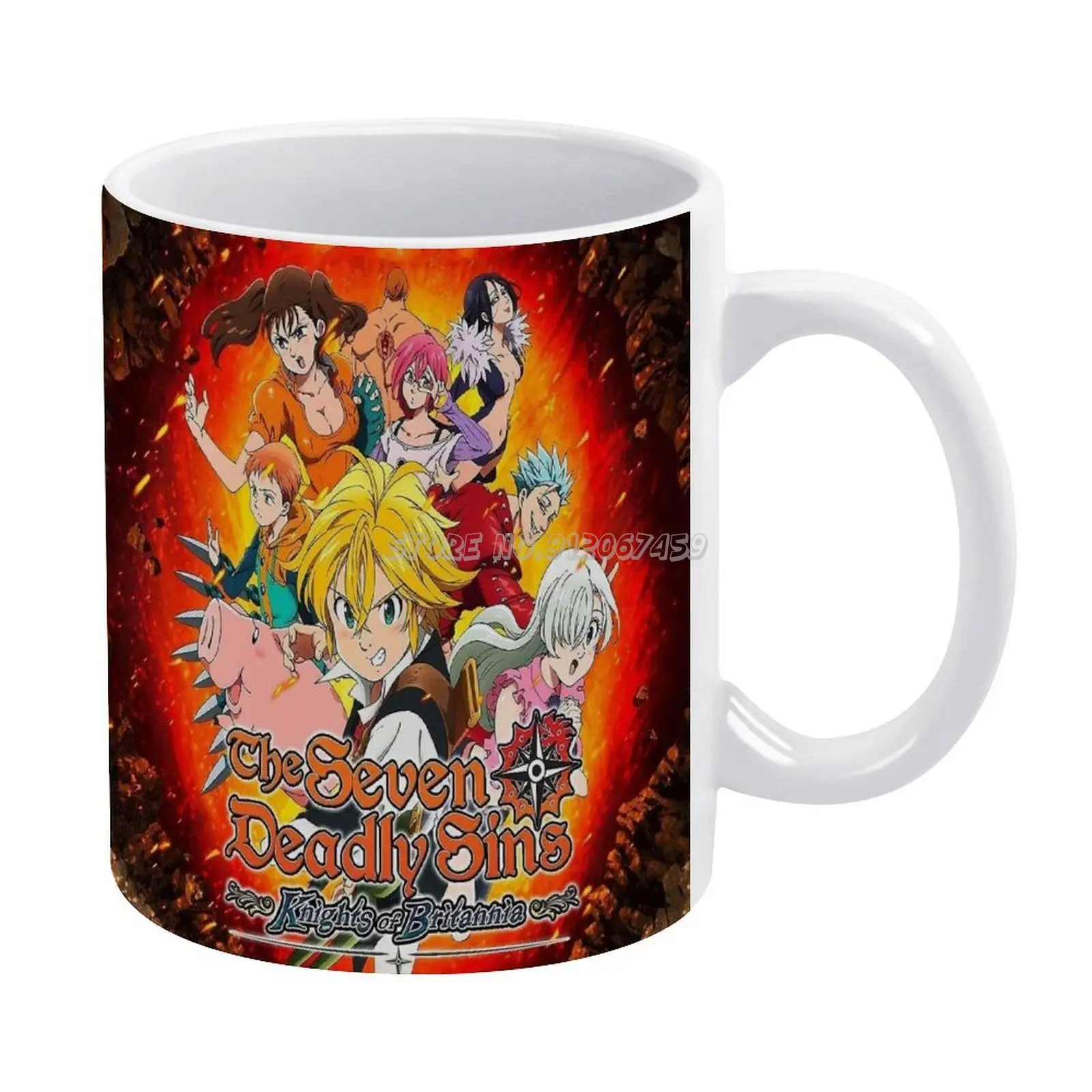 The Seven Deadly Sins Tazze Da Caffè Personalizza Federa Modern Home Pillow Covers Decorativo Killer Steam Game Dead By Daylight