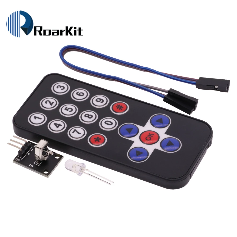 Nuovi Kit Modulo Telecomando Wireless Ir A Infrarossi Hx1838 Per Arduino Raspberry Pi All'Ingrosso