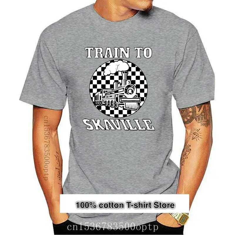 Camiseta Con Diseado De Tren A Skille Para Mujer, Dos Ul Ltimos Tonos, 2