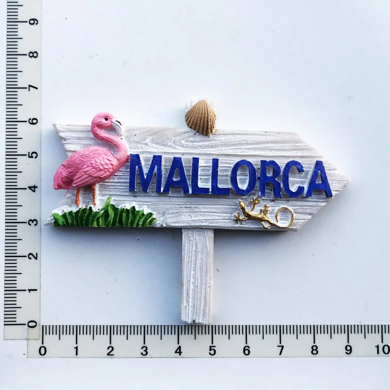 Mosquito Island Road Sign Magnete Del Frigorifero Craft Message Sticker Resina Craft Turismo Souvenir Decorazione