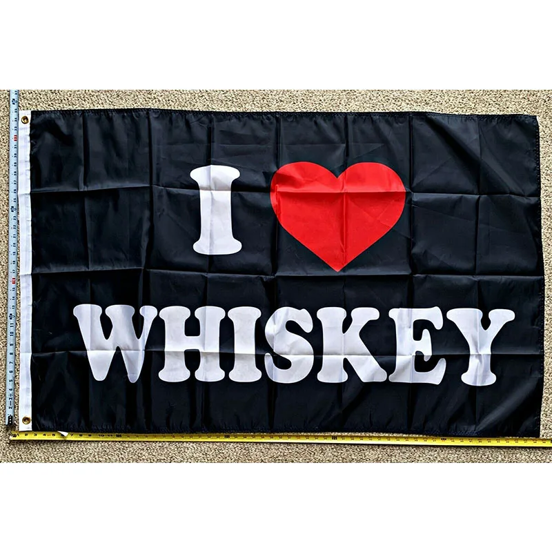 Beer Flag Free Shipping I Love Whiskey B Busch Bud Twisted Claw Sign Poster 3X5 Yhx0422