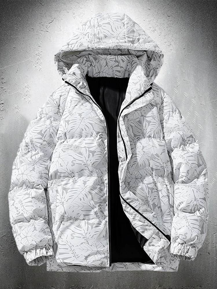 Piumino Da Uomo Con Cappuccio Autunno Inverno Giacche Imbottite In Cotone Addensare Giacche A Vento Calde Abbigliamento Uomo 2023