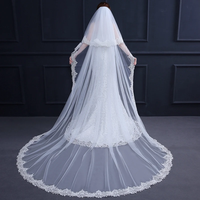 Nuovo Arrivo Velo Da Sposa Bianco Avorio 2024 Velo Da Sposa Velo De Novia Veli Da Sposa Velo Sposa Sluier Accessori Da Sposa