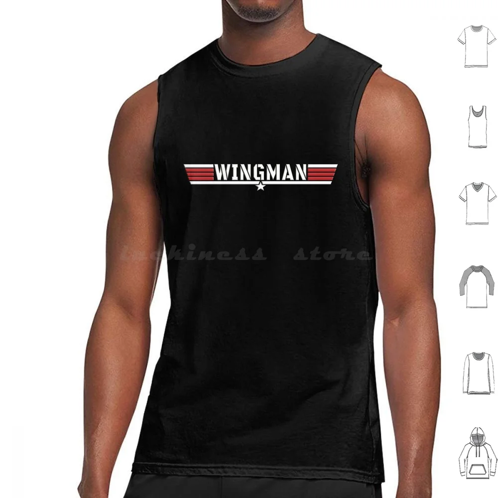Wingman Fighter Pilot Canotte Stampa Cotone Dm360Studio Wingman Fighter Jet Fighter Raf Wingman Maverick Viper Tomcat