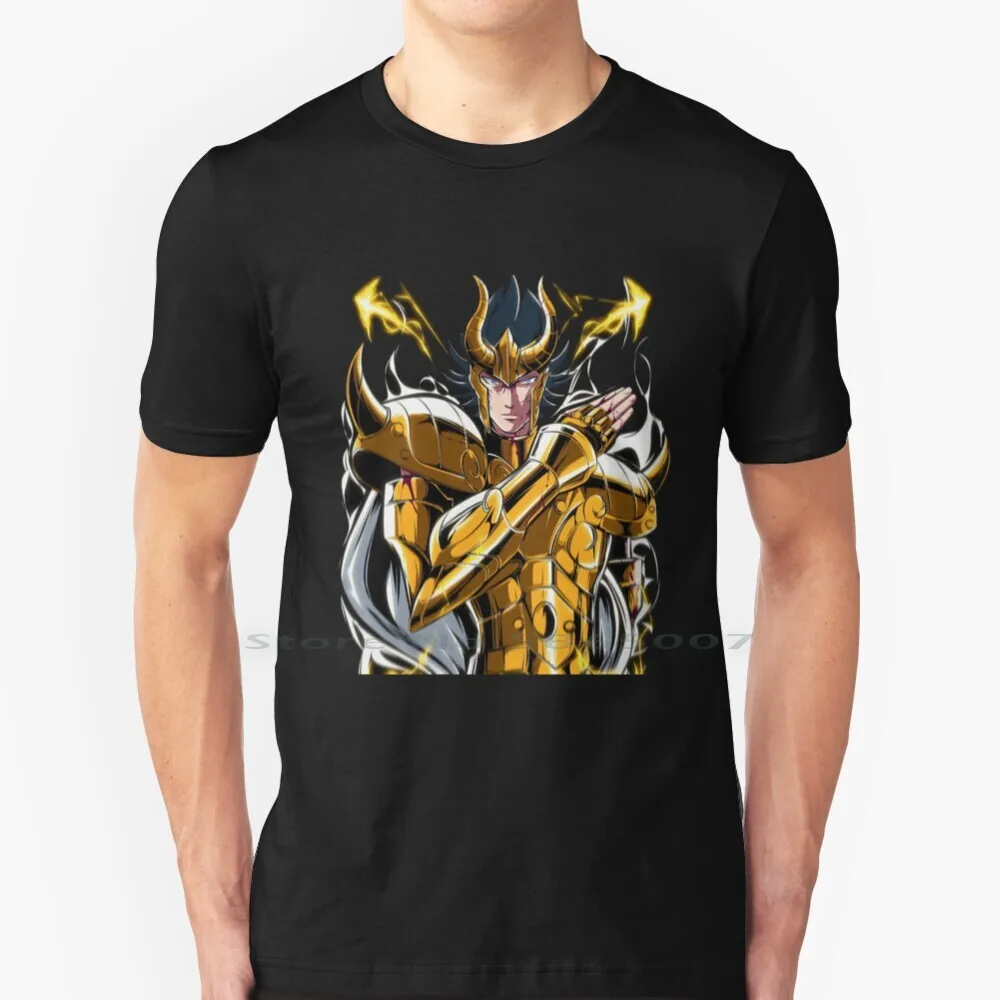Maglietta Saint Seiya 100% Cotone Cavalieri Dello Zodiaco Pegasus Fenix Cabellero Athenea Athena Golden Knights Saint Seiyas Ikki