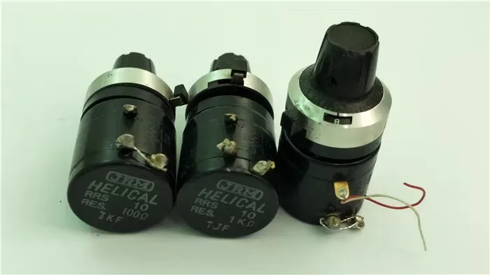 Potenziometro Multigiro Jrm Rrs101K 100 Euro Usato, Diametro Albero 6Mm Con Cappuccio Digitale