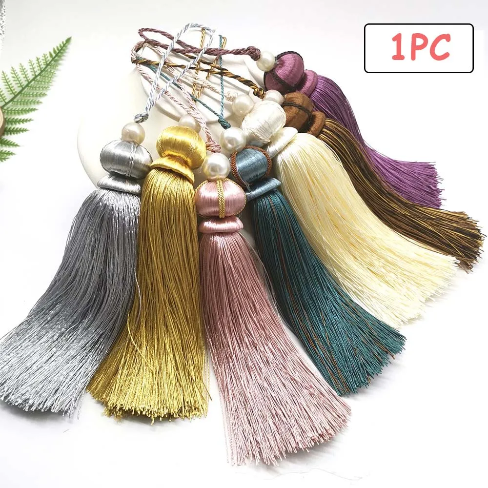 Nappe Per Tende In Stile Euro Nappe Grandi In Poliestere Nappe In Seta Da 30Cm Artigianato Fai-Da-Te Per Accessori Per Mantovana Per Tende Nappe Decor