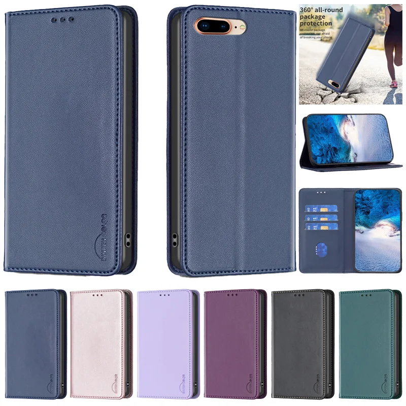 Custodia 8 Plus Per Iphone 8 Plus Custodia A Portafoglio In Pelle Iphone 7 Plus 8 Plus Custodia Per Telefono Per Iphone 6 Plus 7 Plus Cover Capa Coque