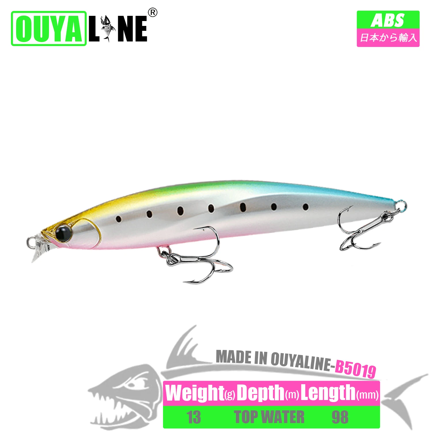 Floating Minnow Fishing Lure Isca Pesi Artificiali 13G 98Mm Accessori De Pesca Wobblers Traina Carp Fish Leurre Accessori
