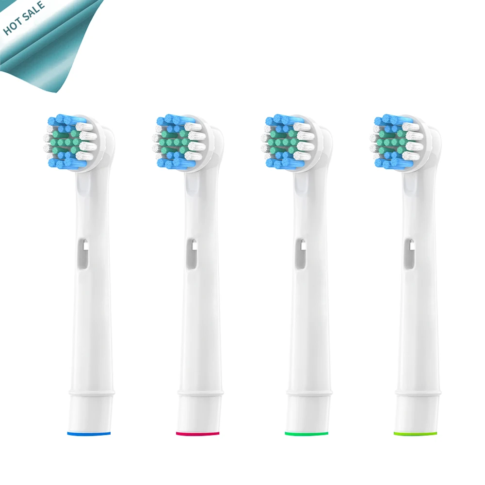 Testine Di Ricambio 4 Pezzi Per Spazzolino Elettrico Oral-B Fit Braun Professional Care/Professional Care Smartseries/Trizone