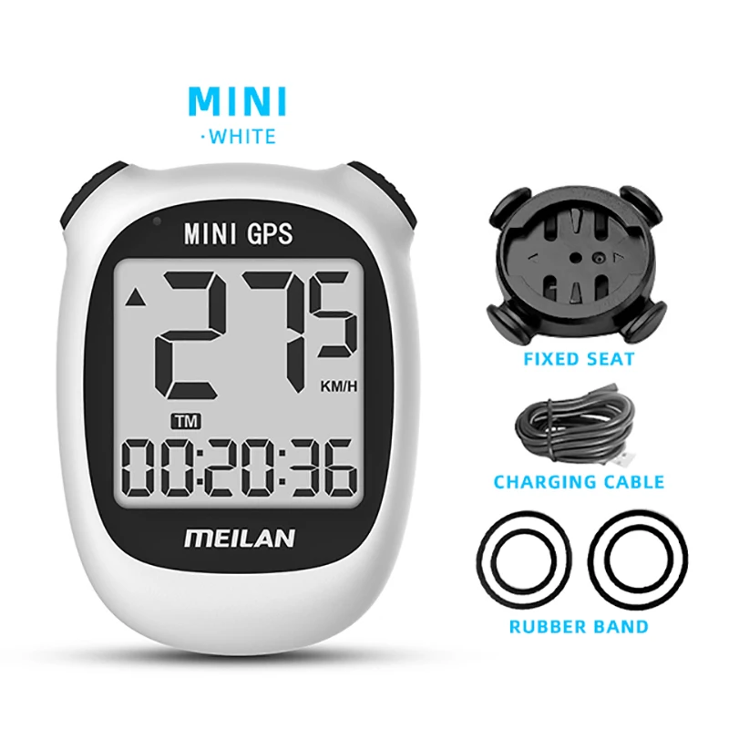 Meilan M3 Mini Gps Bike Computer Bicicletta Gps Tachimetro Velocità Altitudine Dst Ride Time Wireless Red Youth