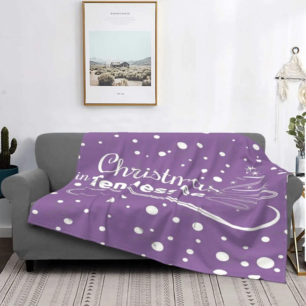Manta De Musalina Para Cama, Cobertor Navideño Para Cama A Cuadros, Ideale Per Il Sofá O La Cama, En Los Estados Unidos