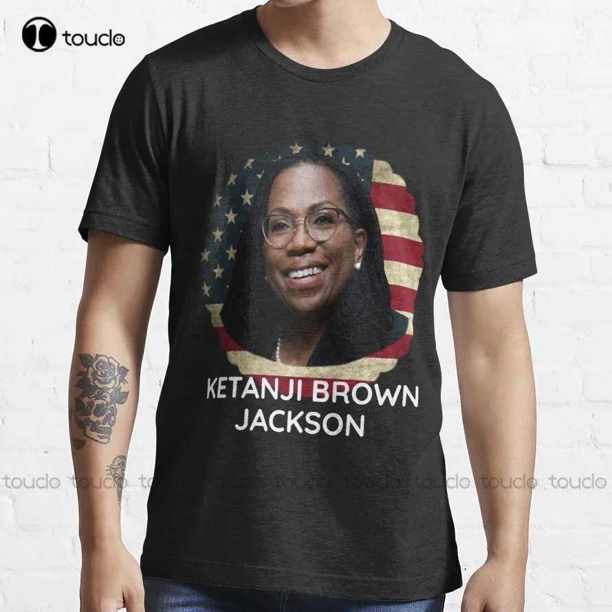 Ketanji Brown Jackson First Black Woman To Sup Justice T-Shirt Mens Golf Shirts Harajuku Streetwear Gd Hip Hop Xs-5Xl Unisex