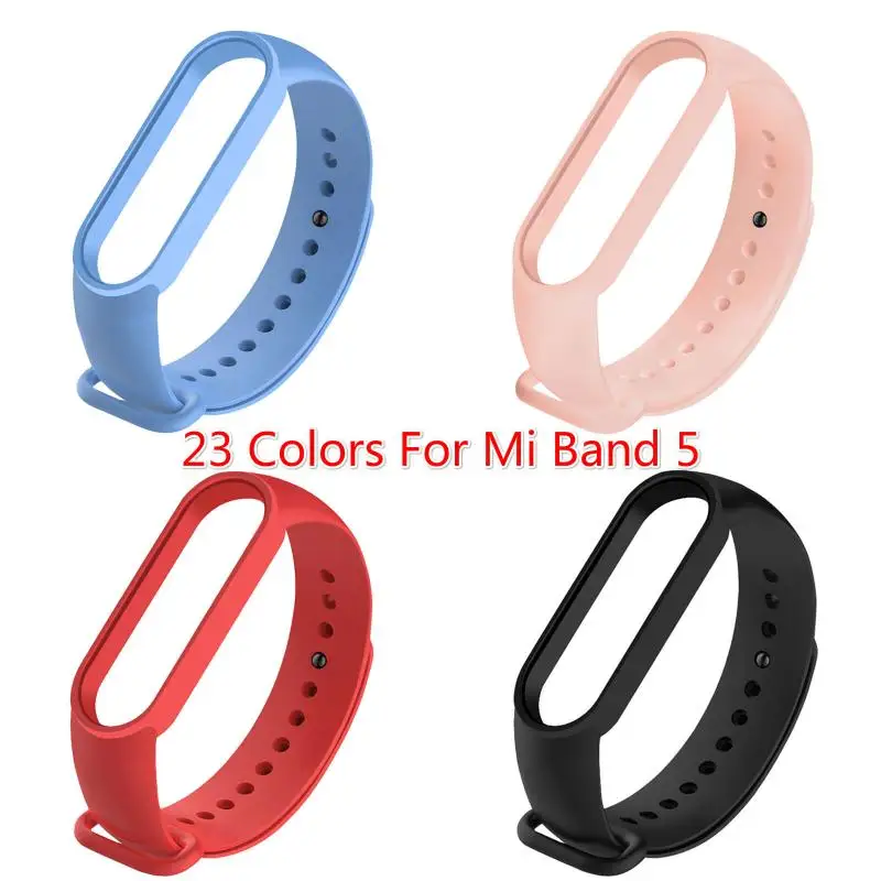 Cinturino In Silicone Per Cinturino Mi Band 5 Cinturino Di Ricambio Multicolore Per Xiaomi Smart Watch 5 Per Mi Watch 5 Accessori Txtb1