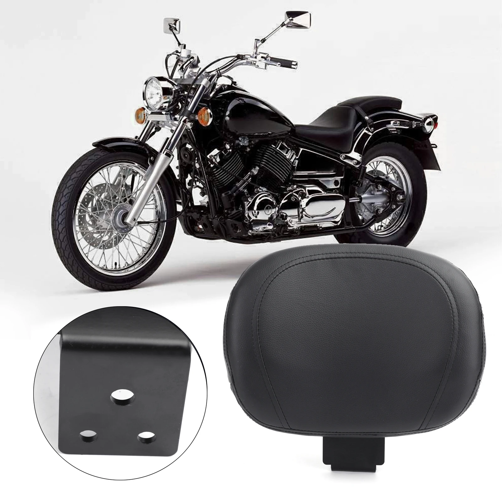 Areyourshop Per Yamaha V Star 650 Xvs 650 Trascinare Star 650 Xvs 400 1996-1997 Anteriore Conducente Rider Schienale Moto Schienale
