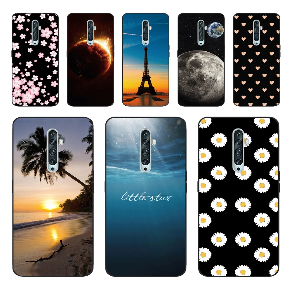 Per Oppo Reno2 Z Case Cover Posteriore Morbida In Silicone Per Oppo Reno2 F Case Coque Per Oppo Reno2 Z Case Reno 2Z 2F 2019 Funda Bag