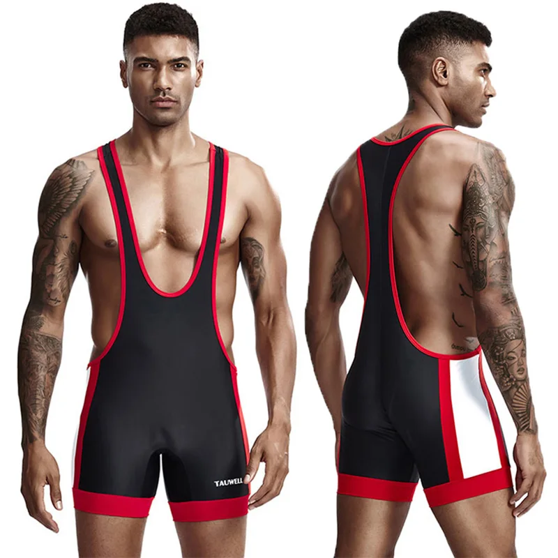 Canottiere Da Uomo Body Sport Wrestling Canotta Body Shaper Corsetto Tute Intimo Bodybuilding Tute Pantaloncini Intimo