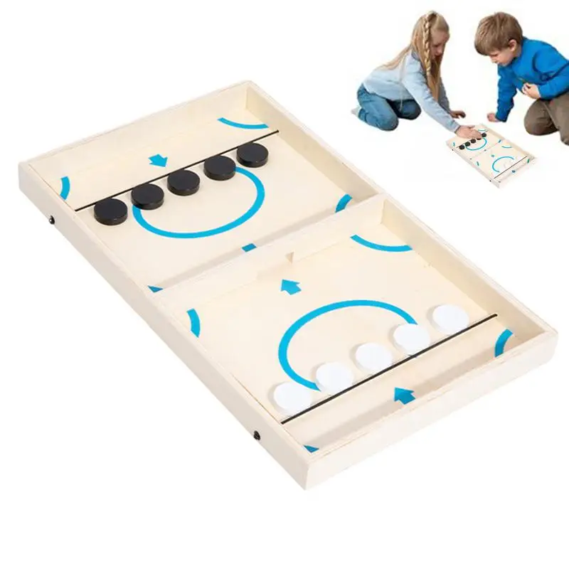 Gioco Da Tavolo Di Strategia Battle Hockey Su Ghiaccio Tavolo Sport Da Tavolo Slingshot Hockey Game Foosball Winner Game Giochi Di Fionda Da Tavolo